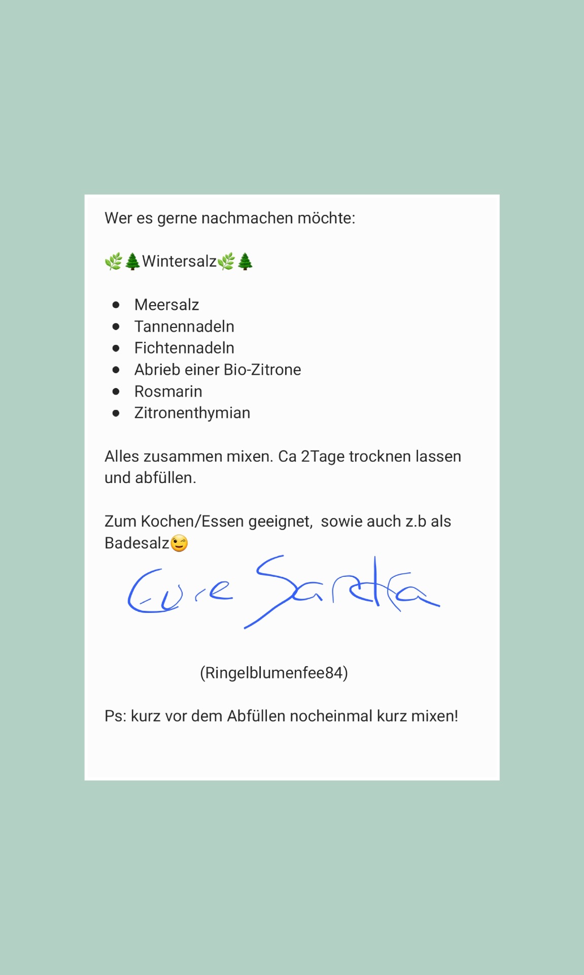 DiY-Wintersalz